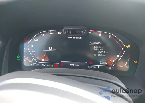 2023 BMW M850I Gtan Coupe xDrive из США, поврежденный, VIN WBAGV8C08PCL00997